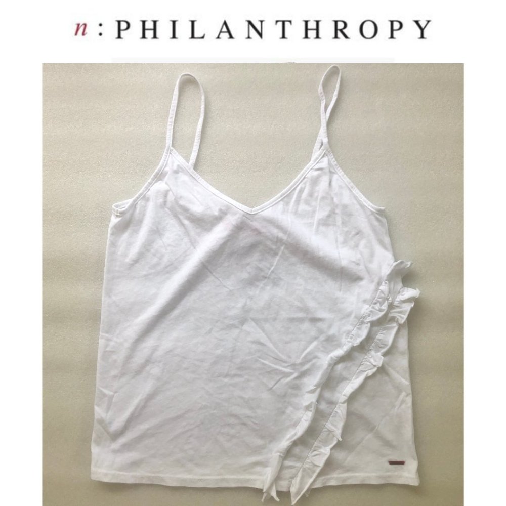 n:Philanthropy Rebel Ruffle Camisole Tank